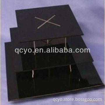 QCY-Z-F006 factory directly sale elegant cake display trays